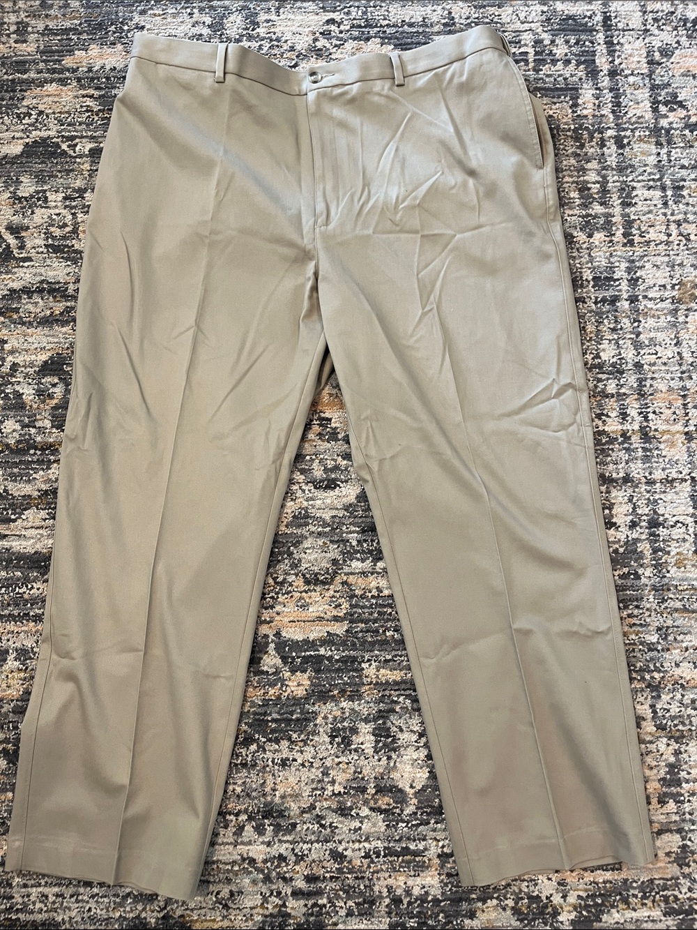 Savane Men's Dress Pants in Khaki/Tan
